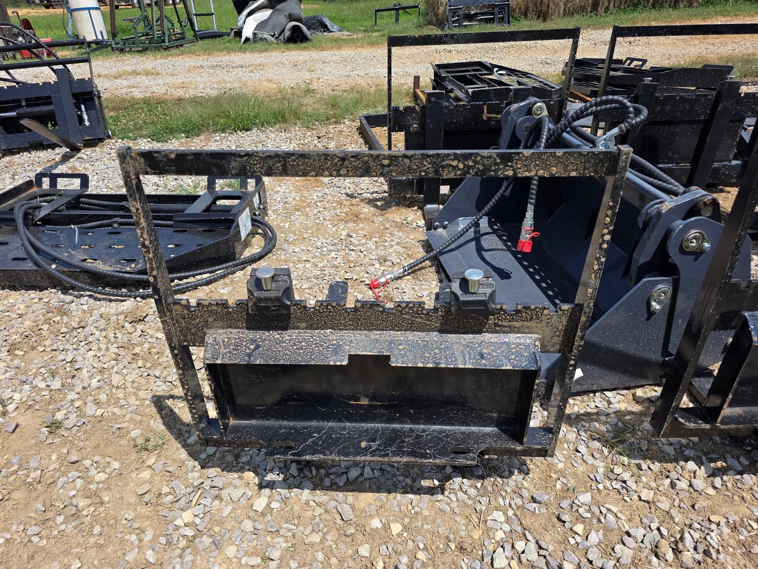 Image for Milton, WV - Komatsu Excavator,  Skid Steer, Pallet Forks,  Augers, Buckets, Lawn Mowers, Tillers, Entry Gates,  and Lots More!