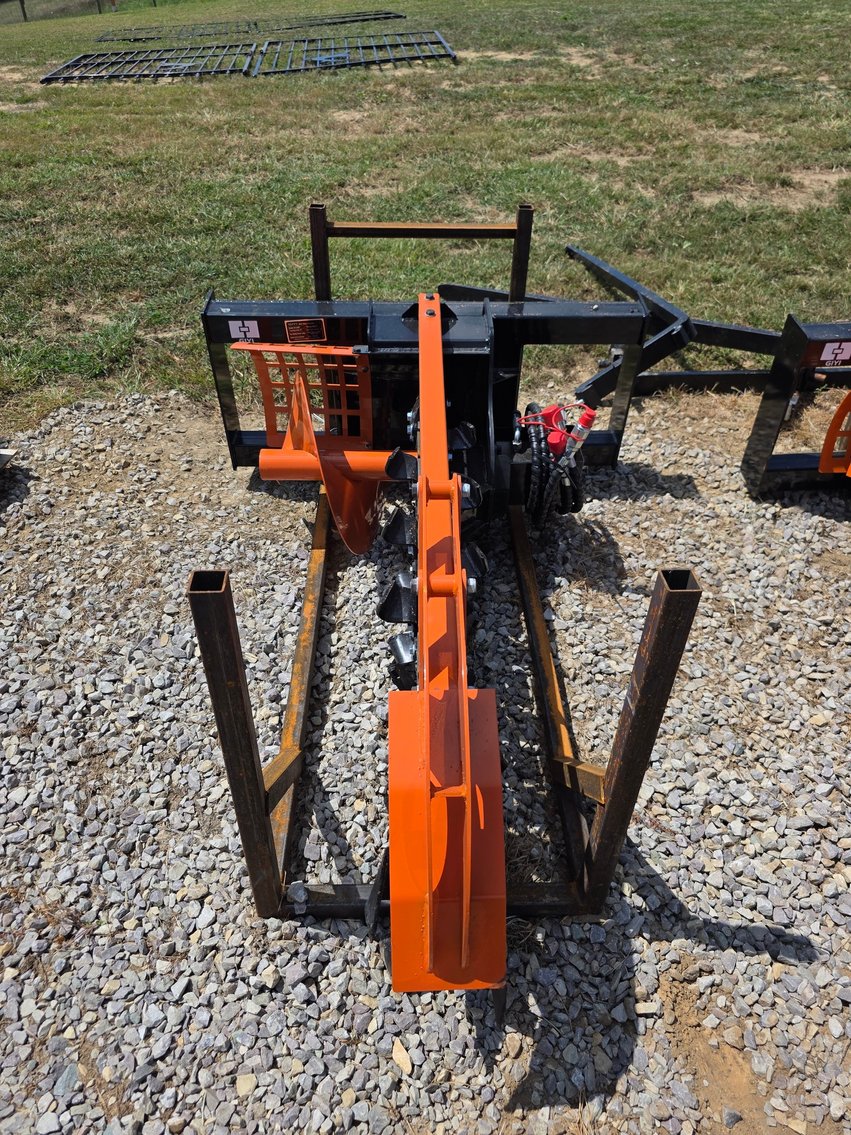 Image for Milton, WV - Komatsu Excavator,  Skid Steer, Pallet Forks,  Augers, Buckets, Lawn Mowers, Tillers, Entry Gates,  and Lots More!