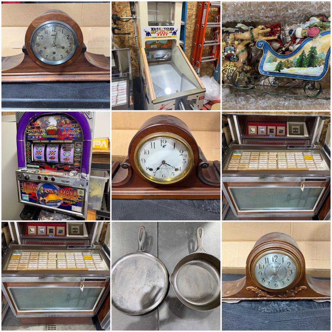 Image for Scott Depot, WV – Clocks, Cast Iron, Juke Boxes, Records, Slot Machines and Much More!