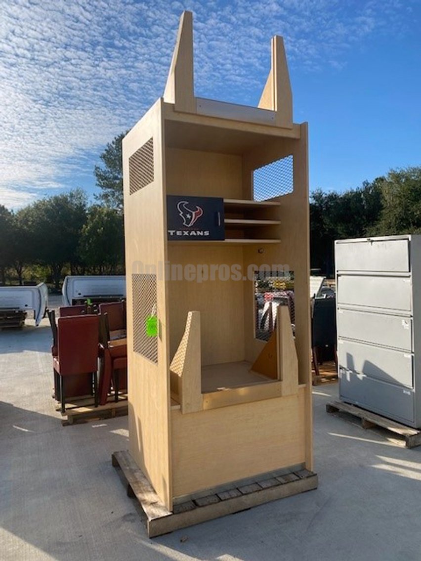 Image for Charity Auction With All Proceeds Benefiting Scholarships - Open Access Football Locker, Lateral File Cabinet, Dining Chairs, Bar Stools and Apparel - Tomball, TX