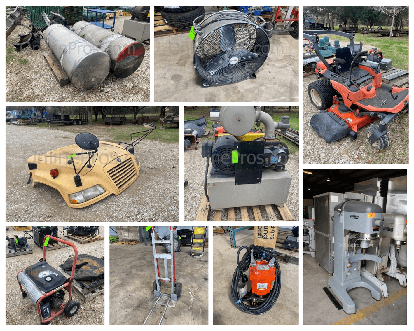 Image for Bluebird Hood, Corvette Motor, Diesel Fuel Tanks and More - Tomball, TX