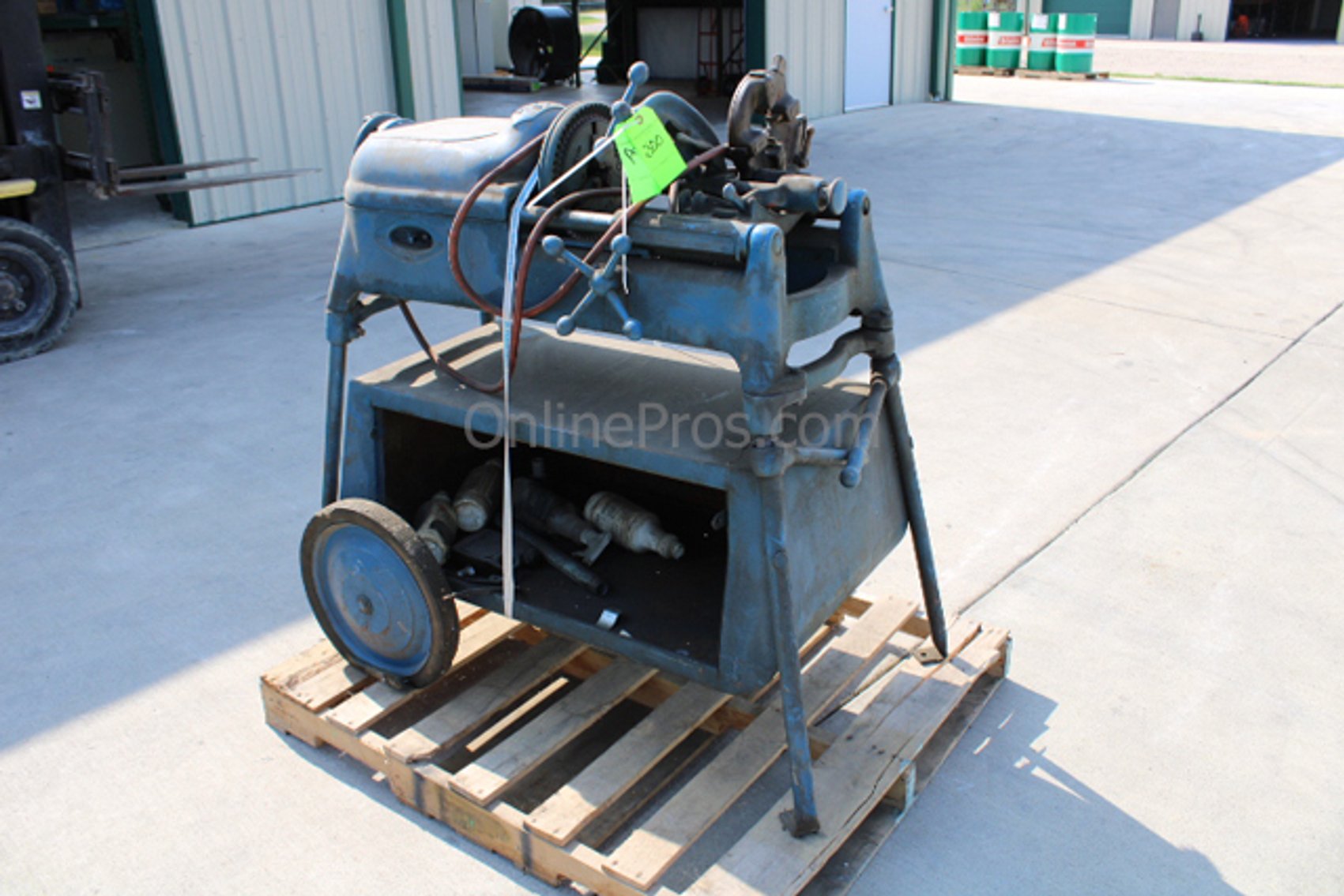 Image for Pipe Threader, Welder, Generator and Dollies - Tomball, TX