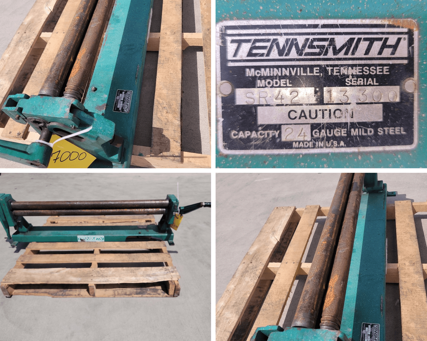 Image for Tennsmith SR42 Manual Slip Roll - Tomball, TX
