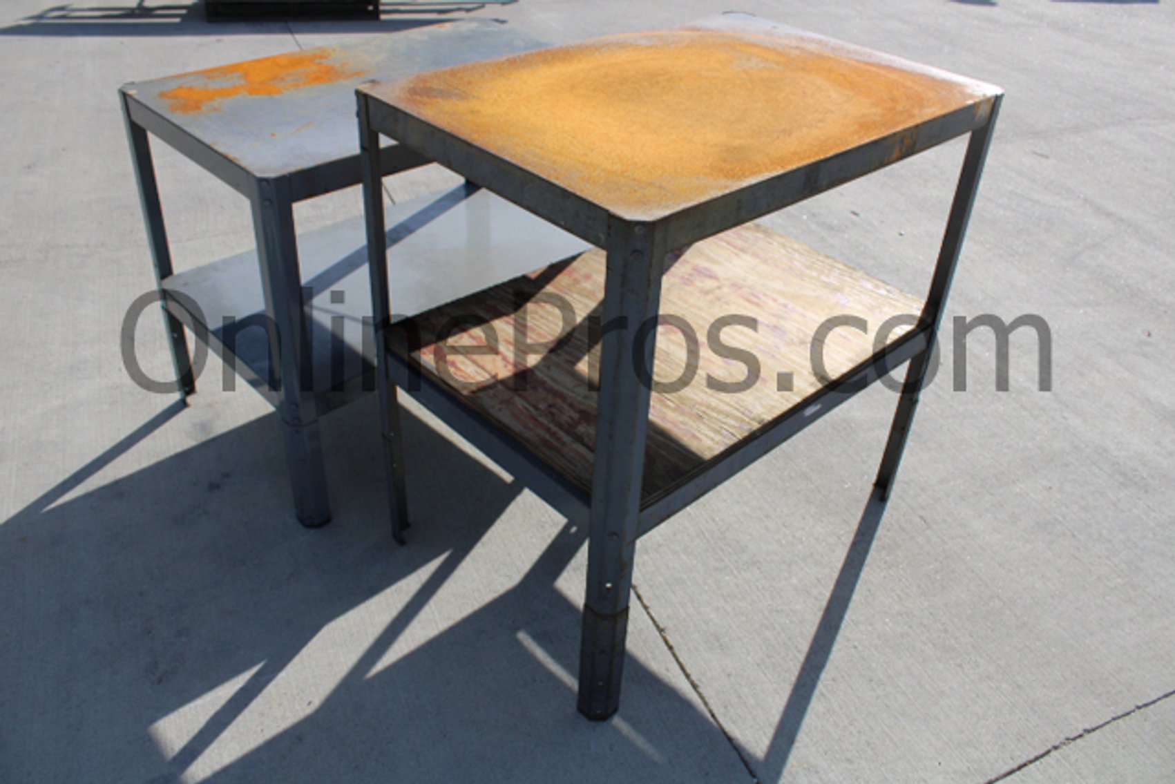 Image for Shelving Shop Table and Pipe Stands - Tomball, TX