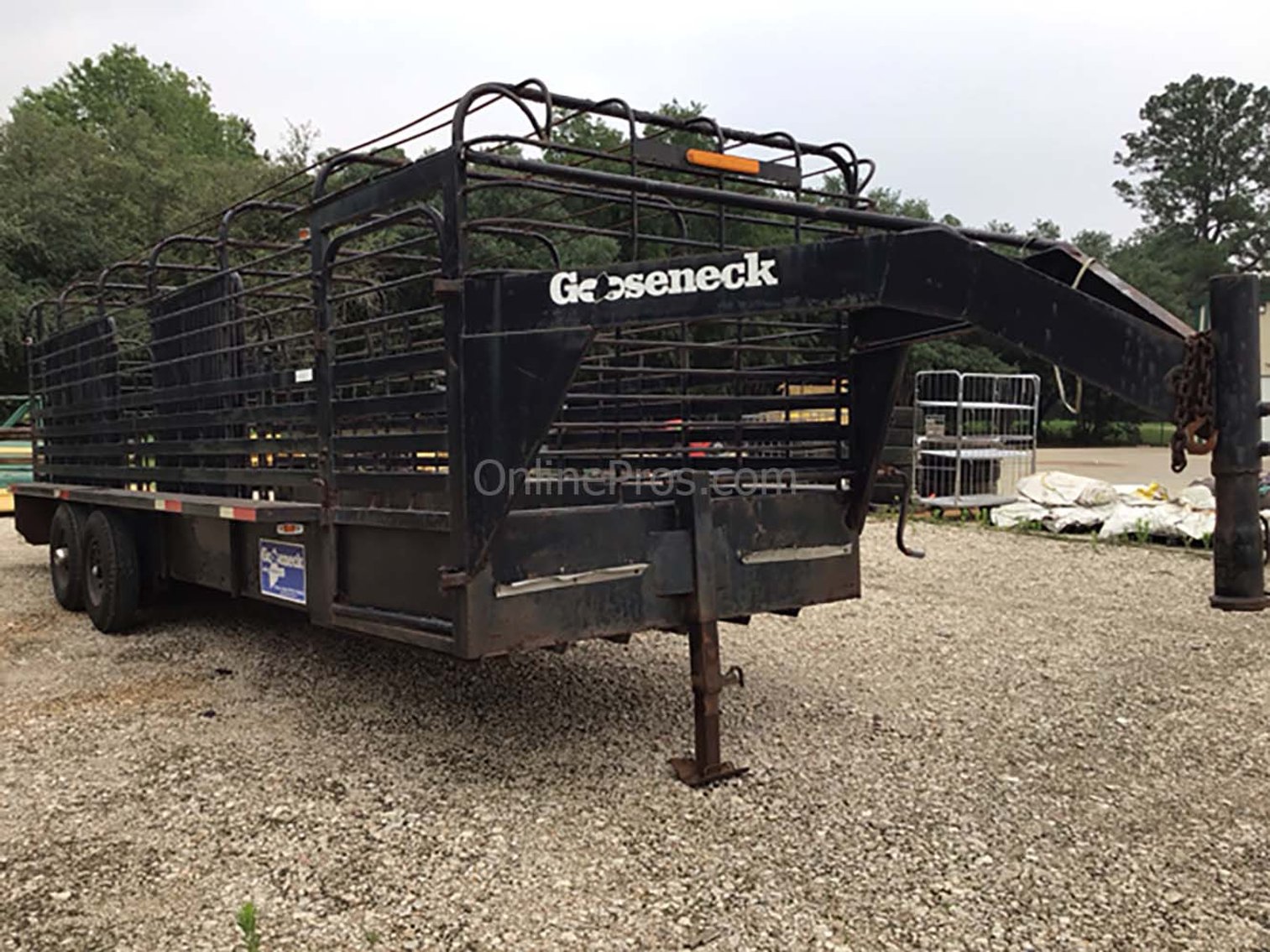 Image for 2009 Gooseneck Livestock Trailer - Tomball, TX