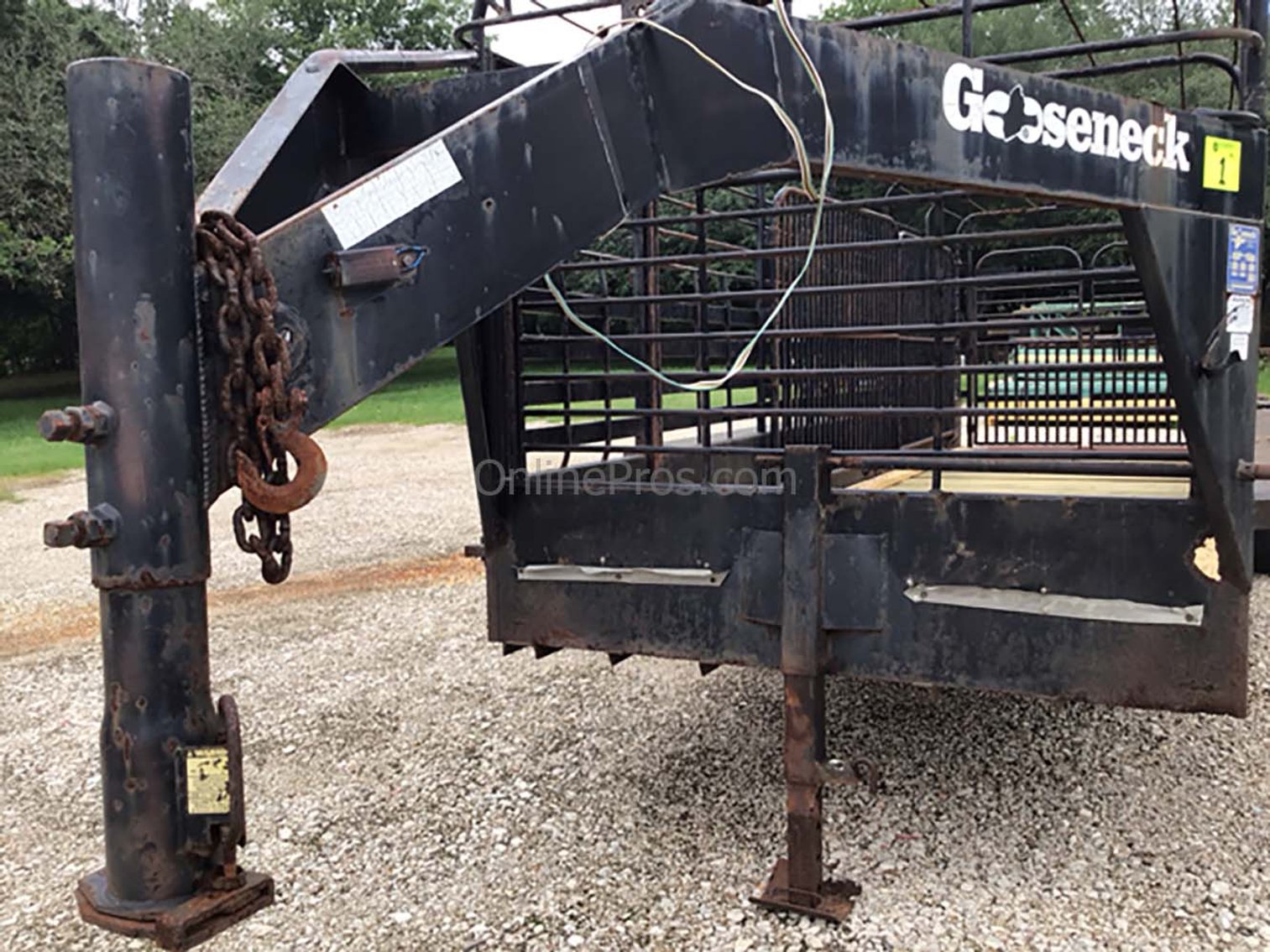 Image for 2009 Gooseneck Livestock Trailer - Tomball, TX