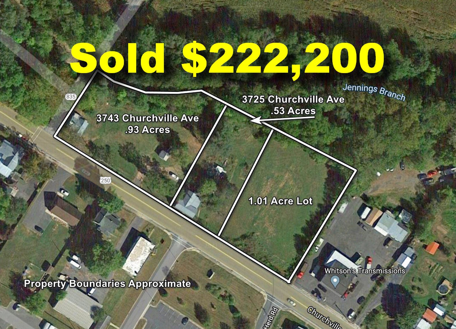 Image for Three Parcels, Two Houses, One Price, In Churchville VA