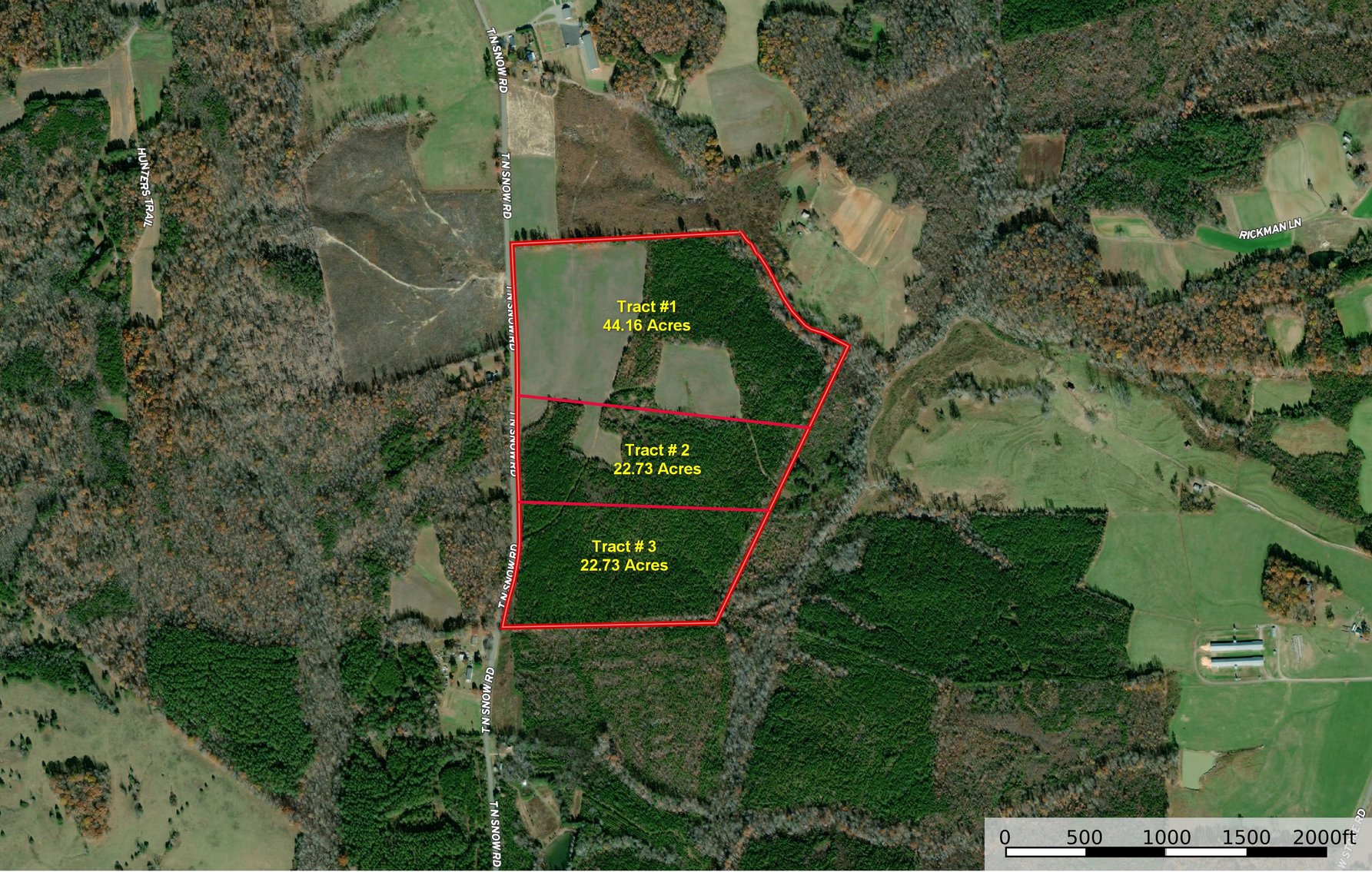 Image for Three Tracts of Land - Halifax County VA