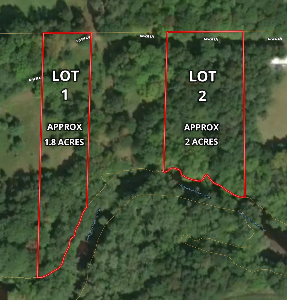 Image for River Lane Waterfront Lots Auction