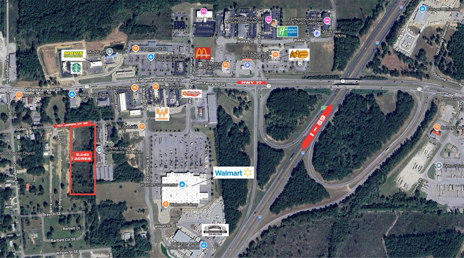 Image for 5.14± Acres of Prime Development Land, Attalla (Gadsden), AL