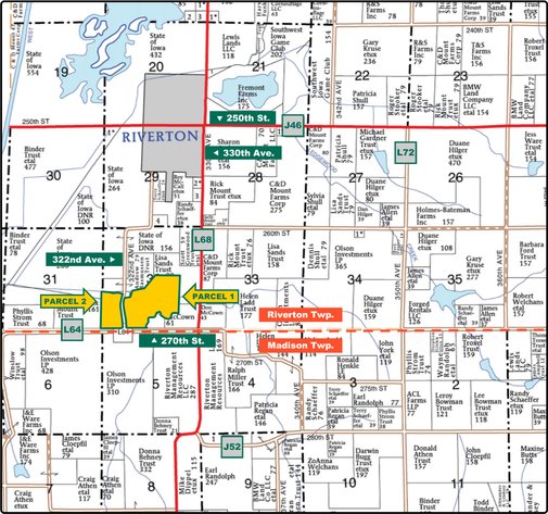 Image for Closed - Fremont Co., IA - 164.91 Ac., m/l (090-0232)