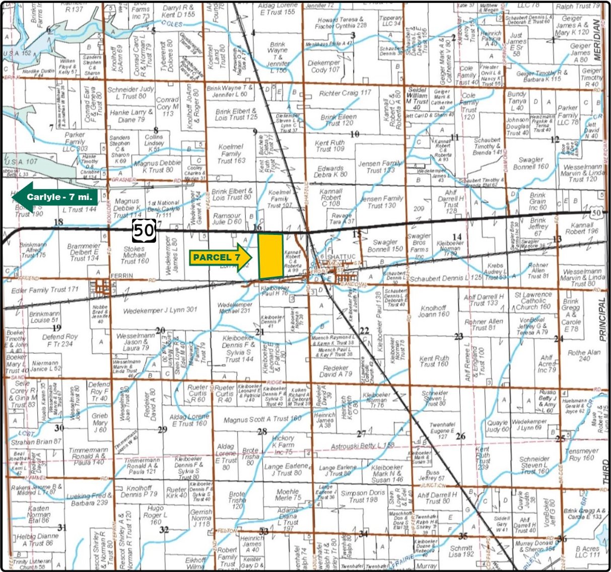 Image for Closed - Clinton Co., IL - 395.69 Ac., m/l (030-0495)