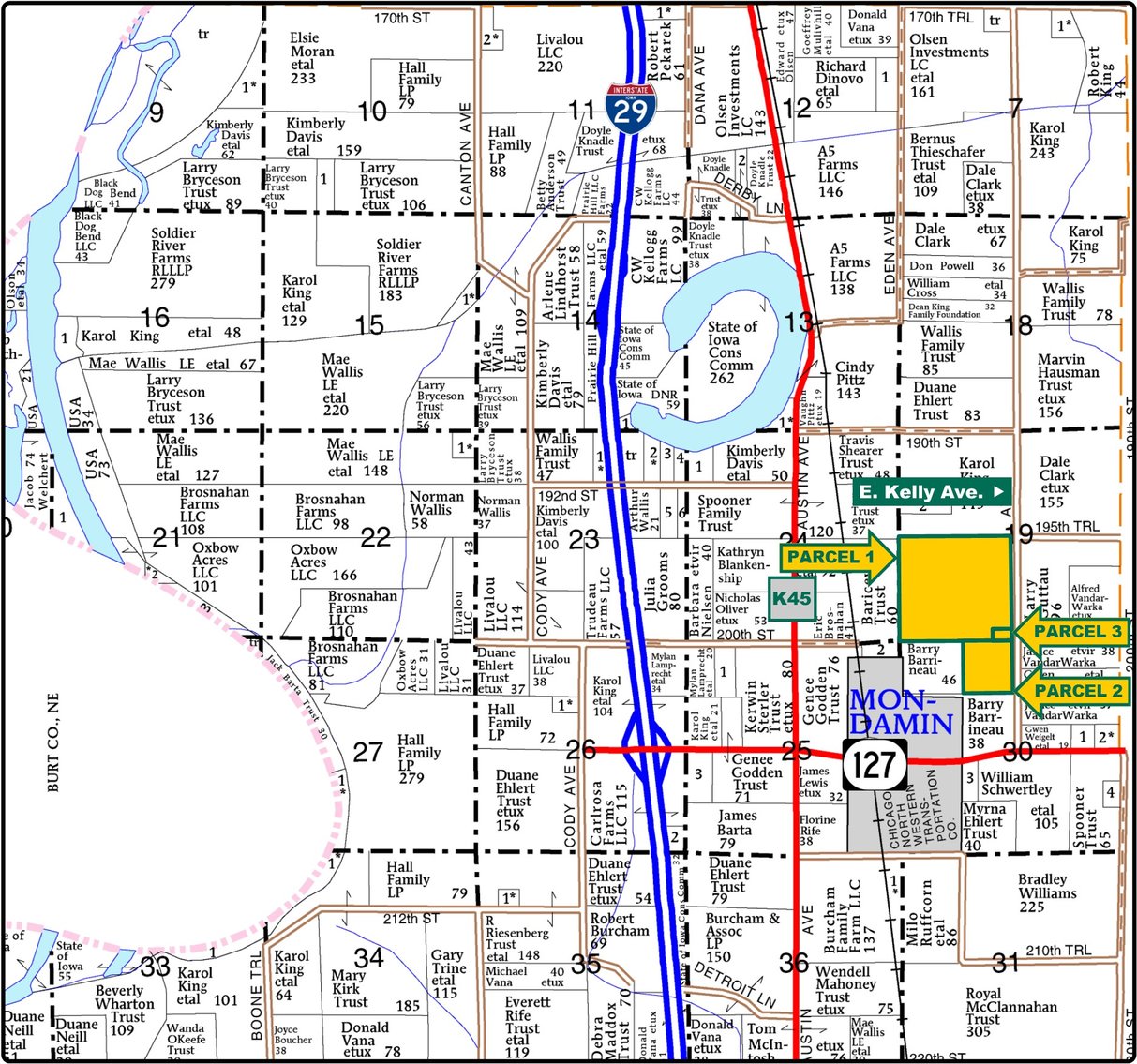 Image for Closed - Harrison Co., IA - 210.38 Ac., m/l (090-0235)
