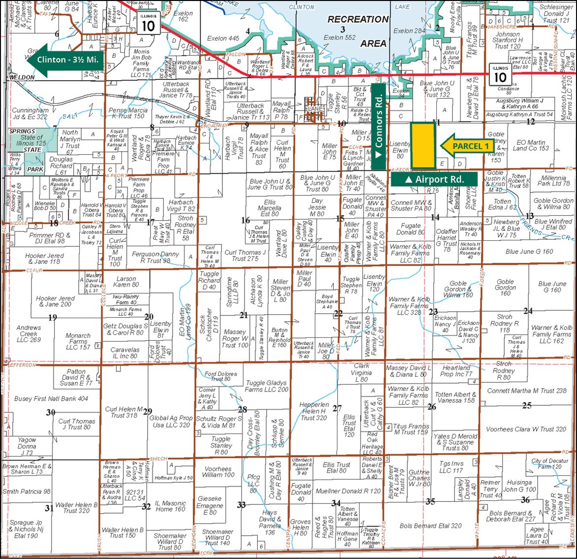 Image for Closed - DeWitt/Piatt Co., IL - 158.75 Ac., m/l (030-0502)