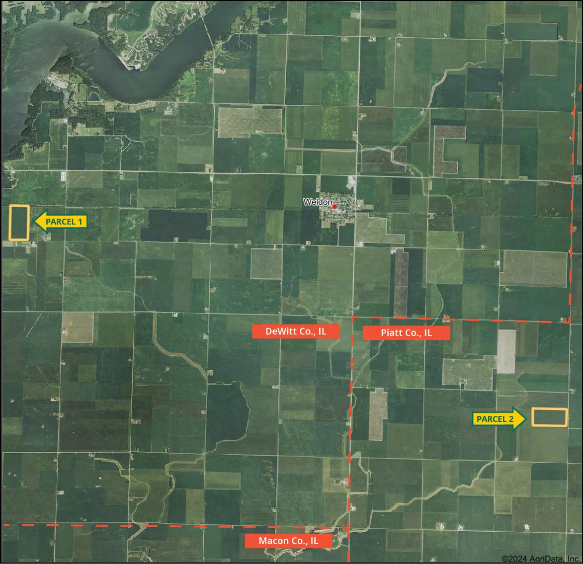 Image for Closed - DeWitt/Piatt Co., IL - 158.75 Ac., m/l (030-0502)