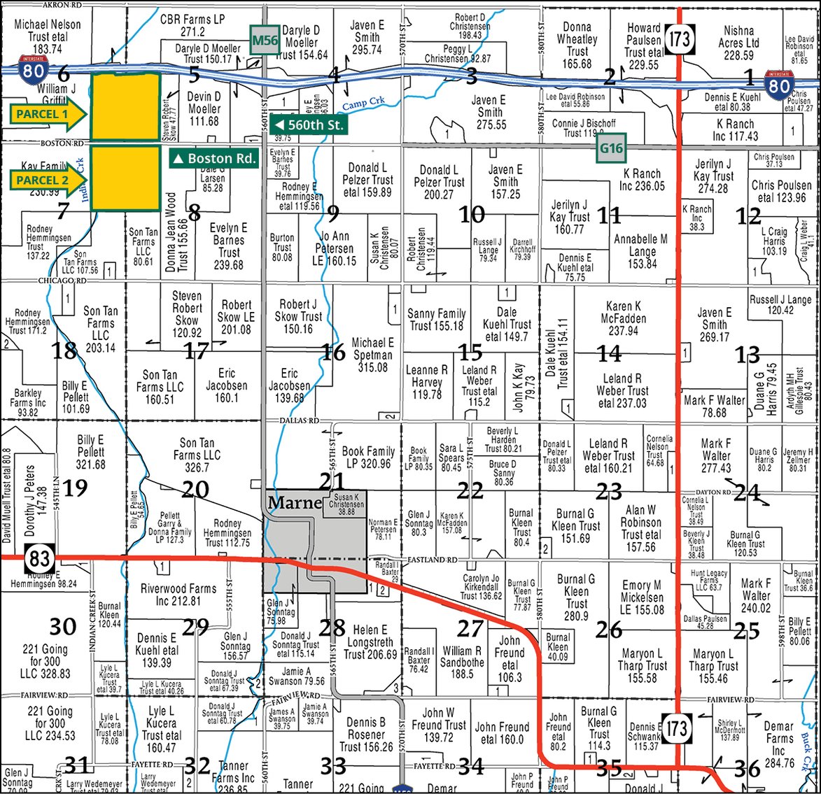 Image for Sale Pending - Cass Co., IA - 323.03 Ac., m/l (090-0242)