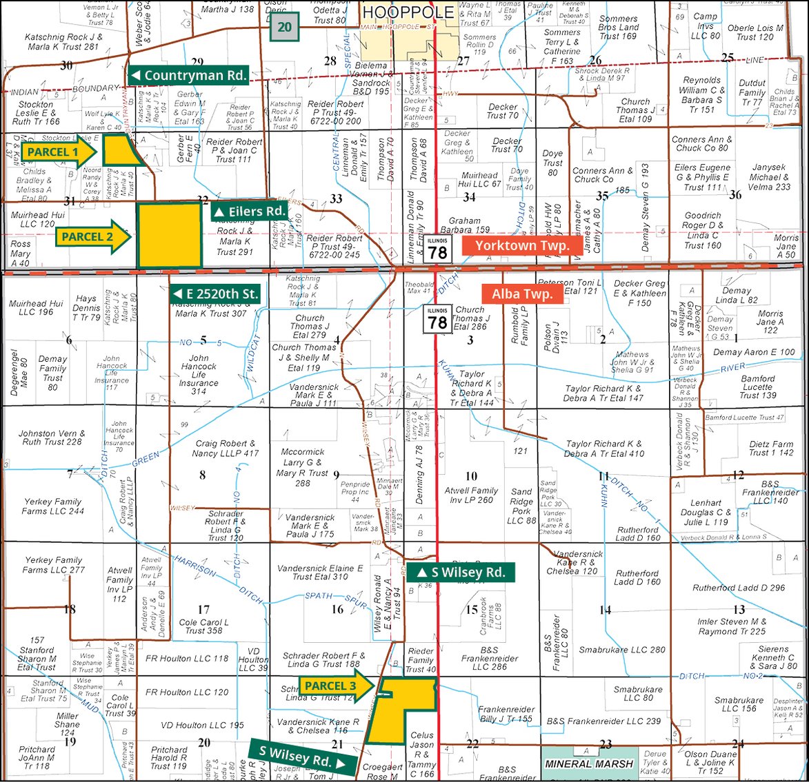Image for Closed - Henry Co., IL - 316.61 Ac., m/l (100-0219)