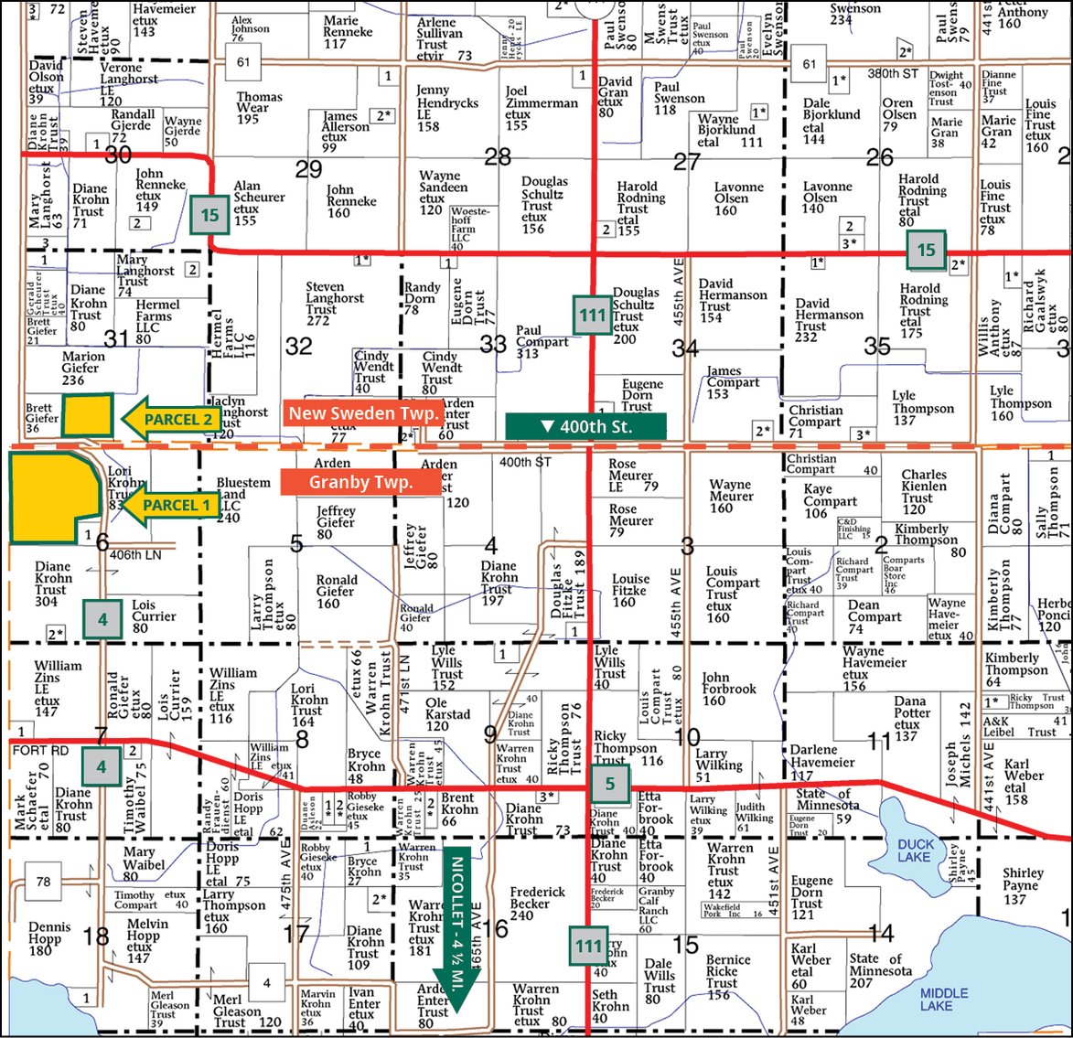 Image for Closed - Nicollet Co., MN - 172.50 Ac., m/l (190-0305)