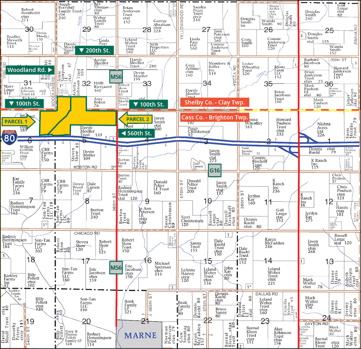 Image for Closed - Cass/Shelby Co., IA - 333.11 Ac., m/l (090-0246)