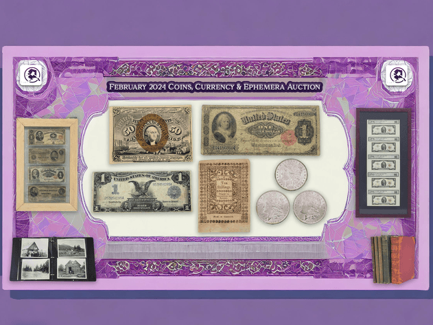 Image for February 2024 Coins, Currency & Ephemera Auction
