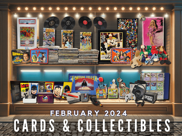 Image for February 2024 Cards & Collectibles Auction