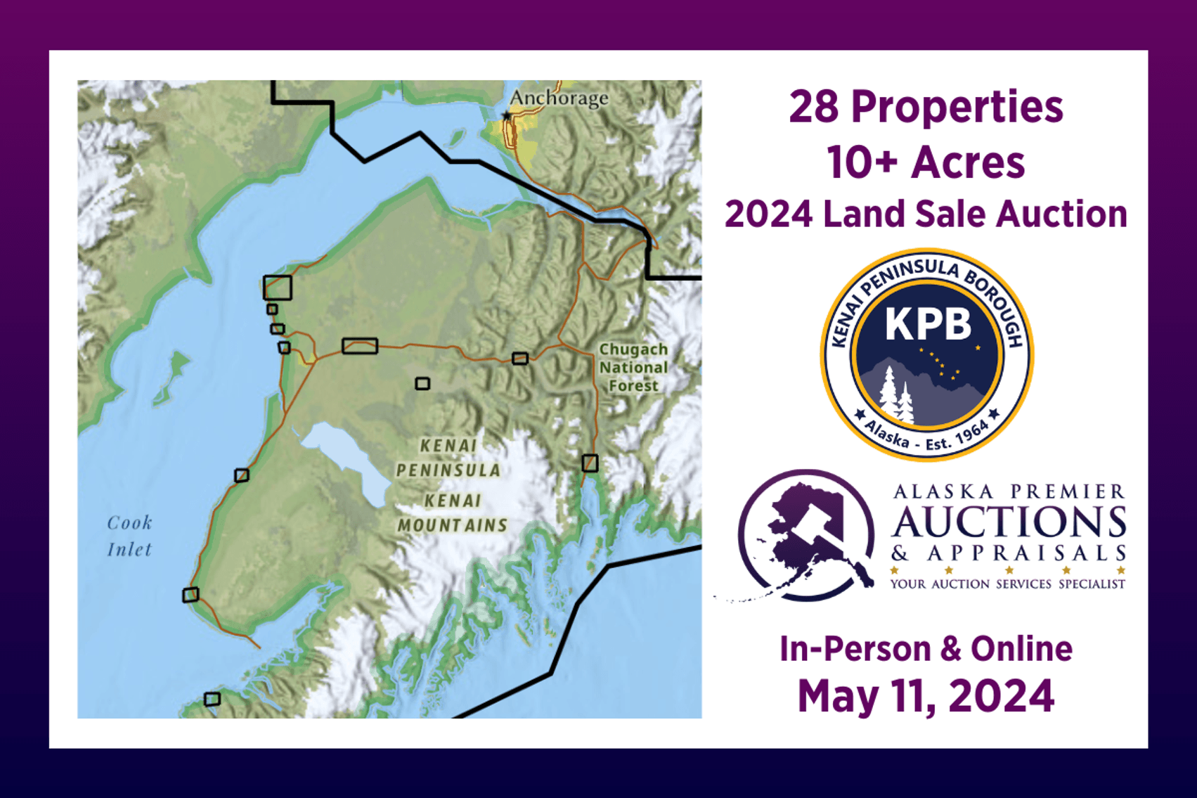 Image for Kenai Peninsula Borough 2024 Land Sale Auction