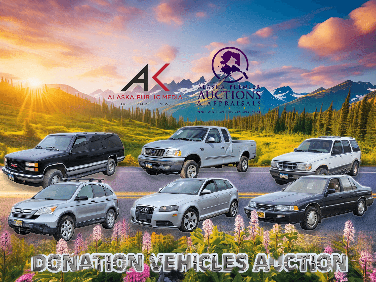 Image for June 2024 AKPM Donation Vehicles Auction
