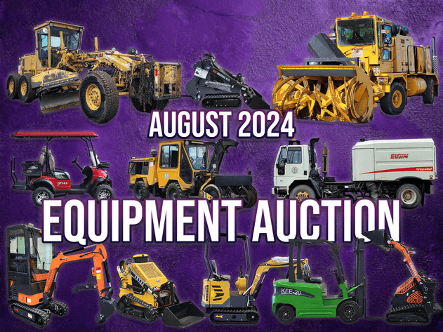 Image for August 2024 Equipment Auction