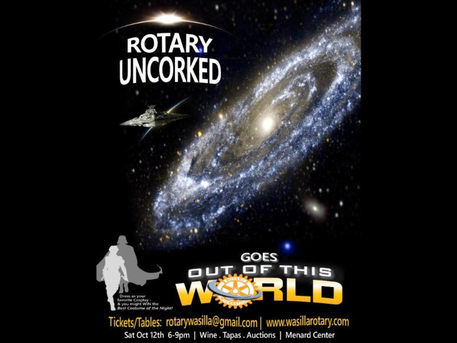 Image for Rotary Uncorked 2024 - Out of This World