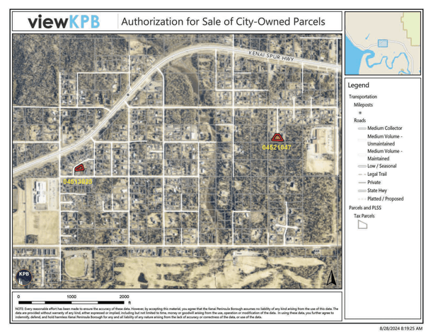 Image for City of Kenai Land Auction - 2024 General Fund