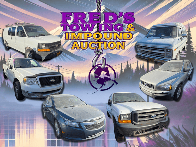 Image for April 2025 Fred's Towing & Impound Auction