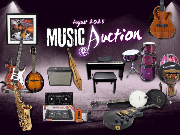 Image for August 2025 Music Auction