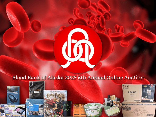 Image for Blood Bank of Alaska 2025 Fundraising Auction