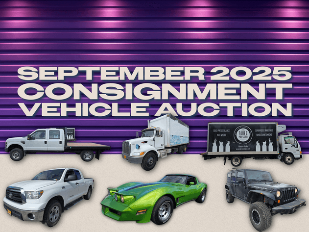 Image for September 2025 Consignment Vehicle Auction