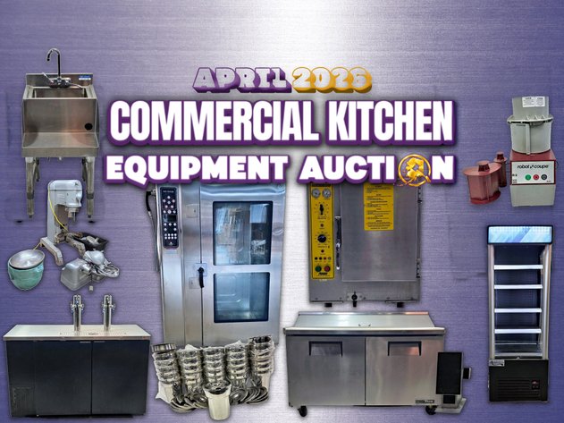 Image for April 2026 Commercial Kitchen Equipment Auction