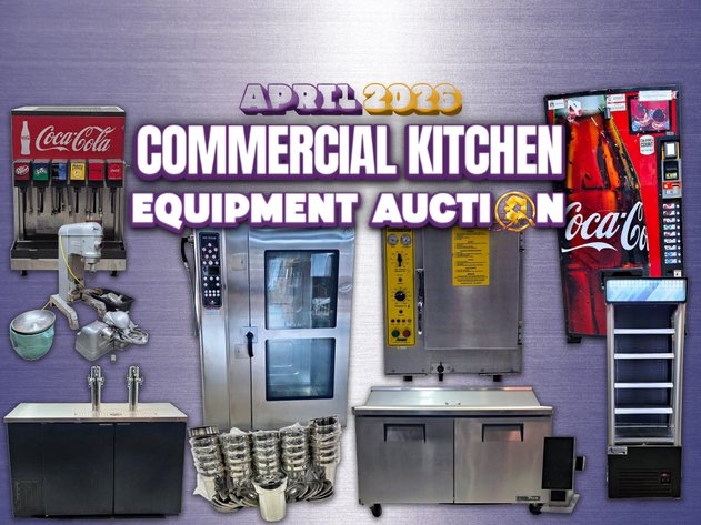Image for April 2026 Commercial Kitchen Equipment Auction