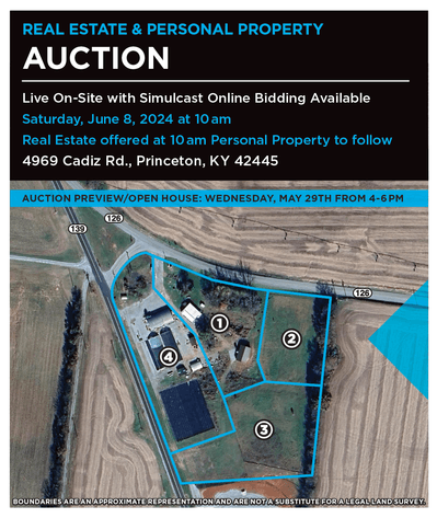 Image for 4969 Cadiz Rd., Princeton, KY AUCTION