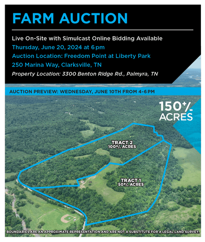 Image for 150+/- Acre Palmyra AUCTION