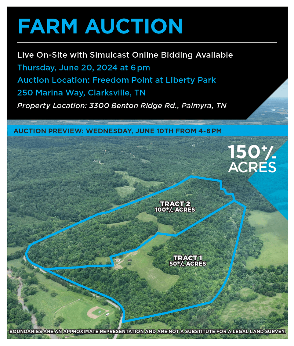 Image for 150+/- Acre Palmyra AUCTION