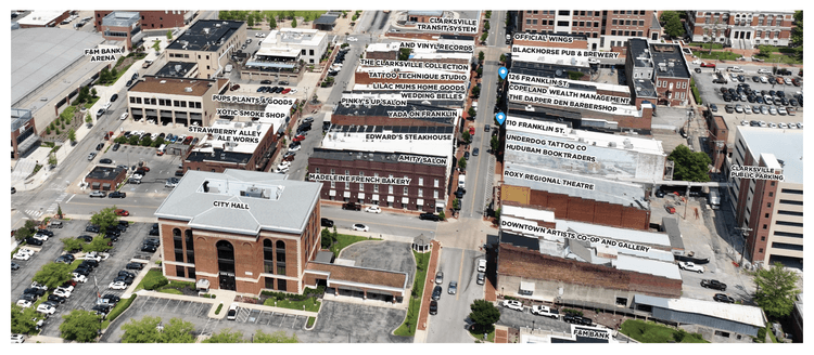 Image for 110 & 126 Franklin St. Clarksville, TN AUCTION