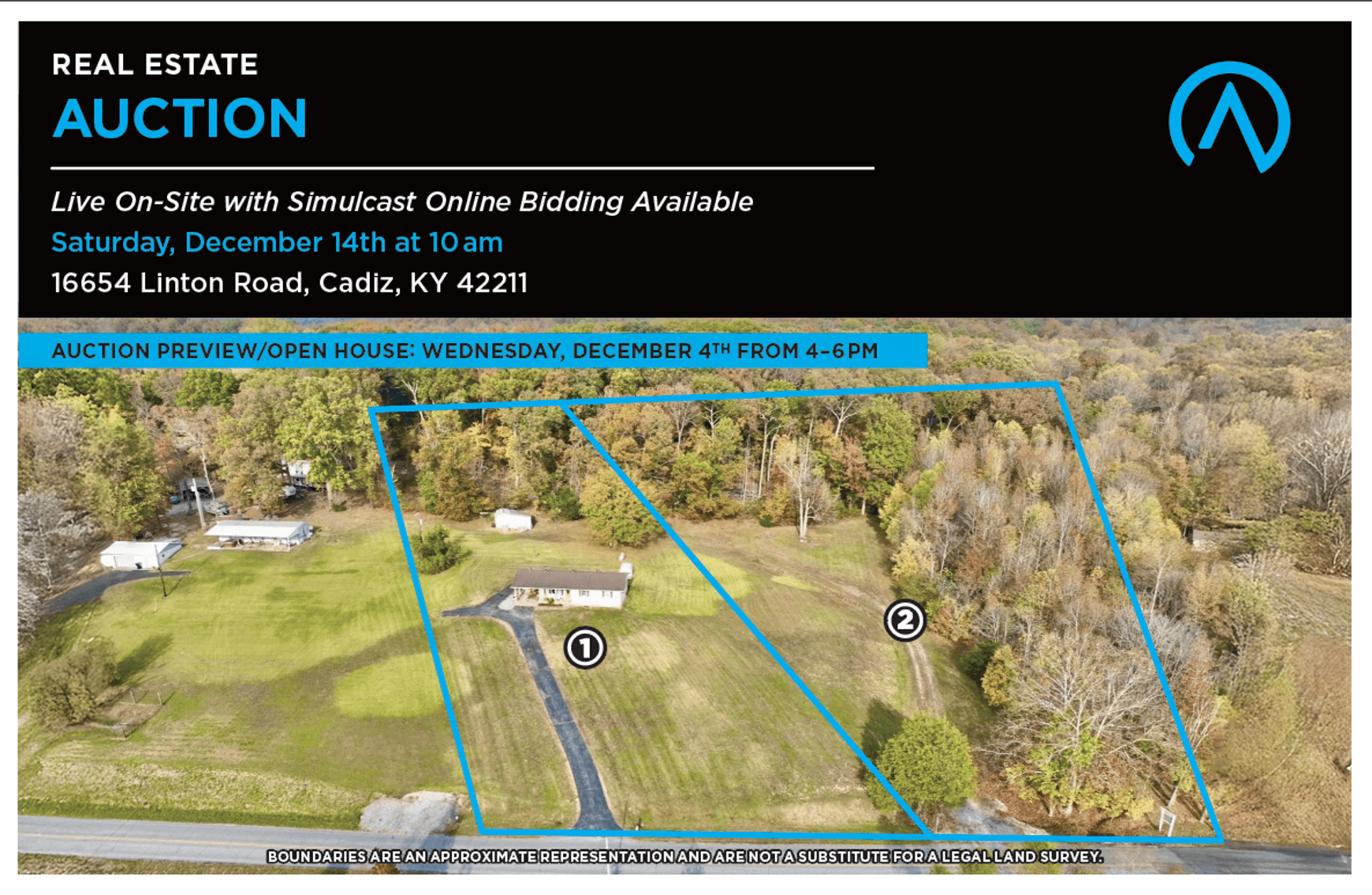 Image for 16654 Linton Road, Cadiz, KY 42211 AUCTION