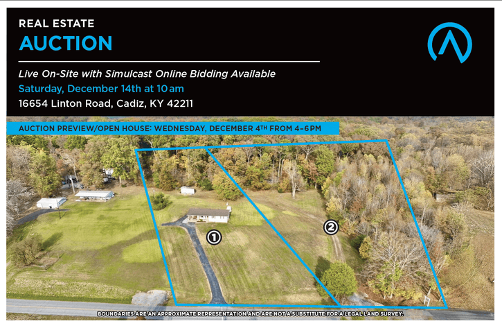 Image for 16654 Linton Road, Cadiz, KY 42211 AUCTION