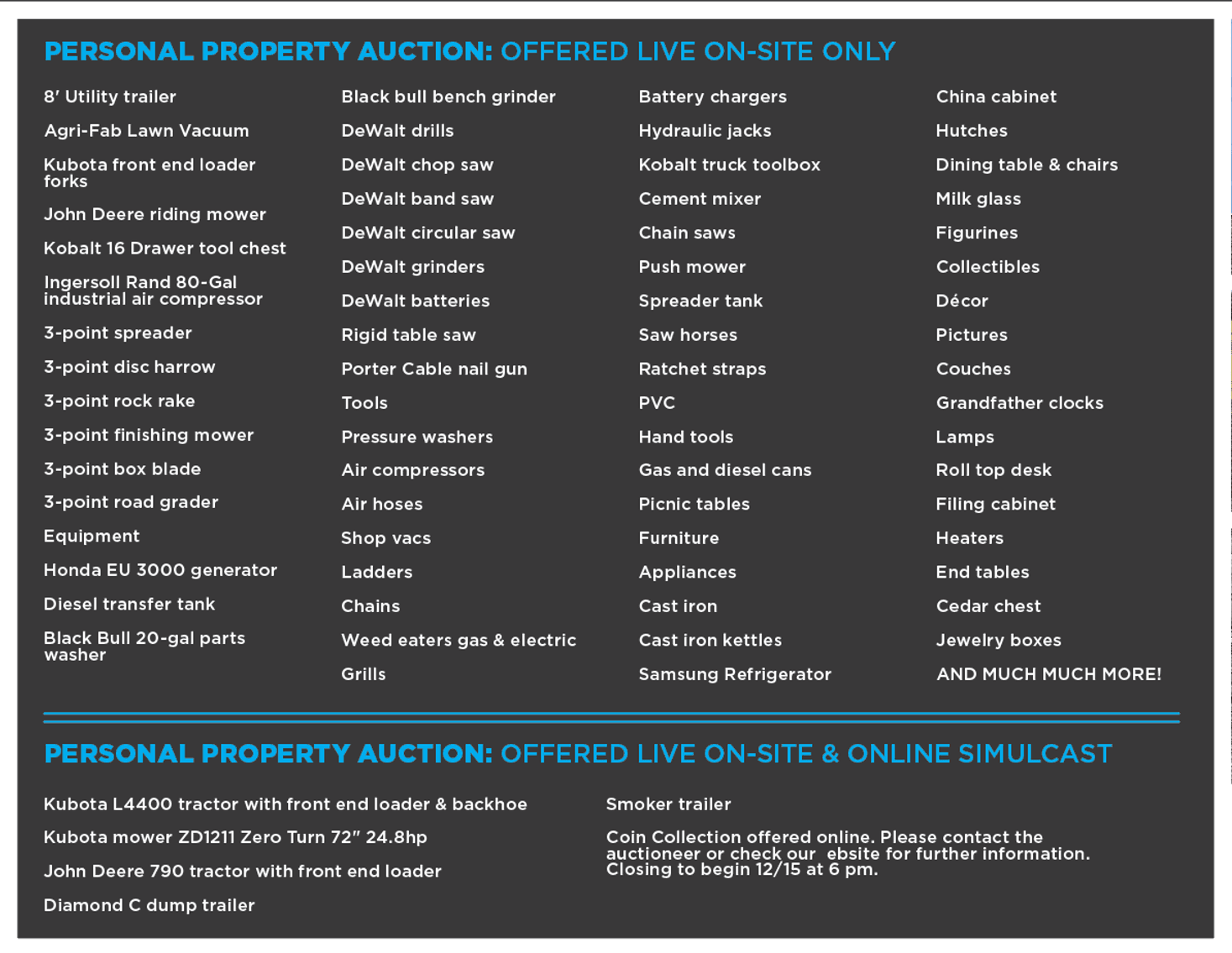 Image for 1059 Old Cadiz Maggie Rd. Auction