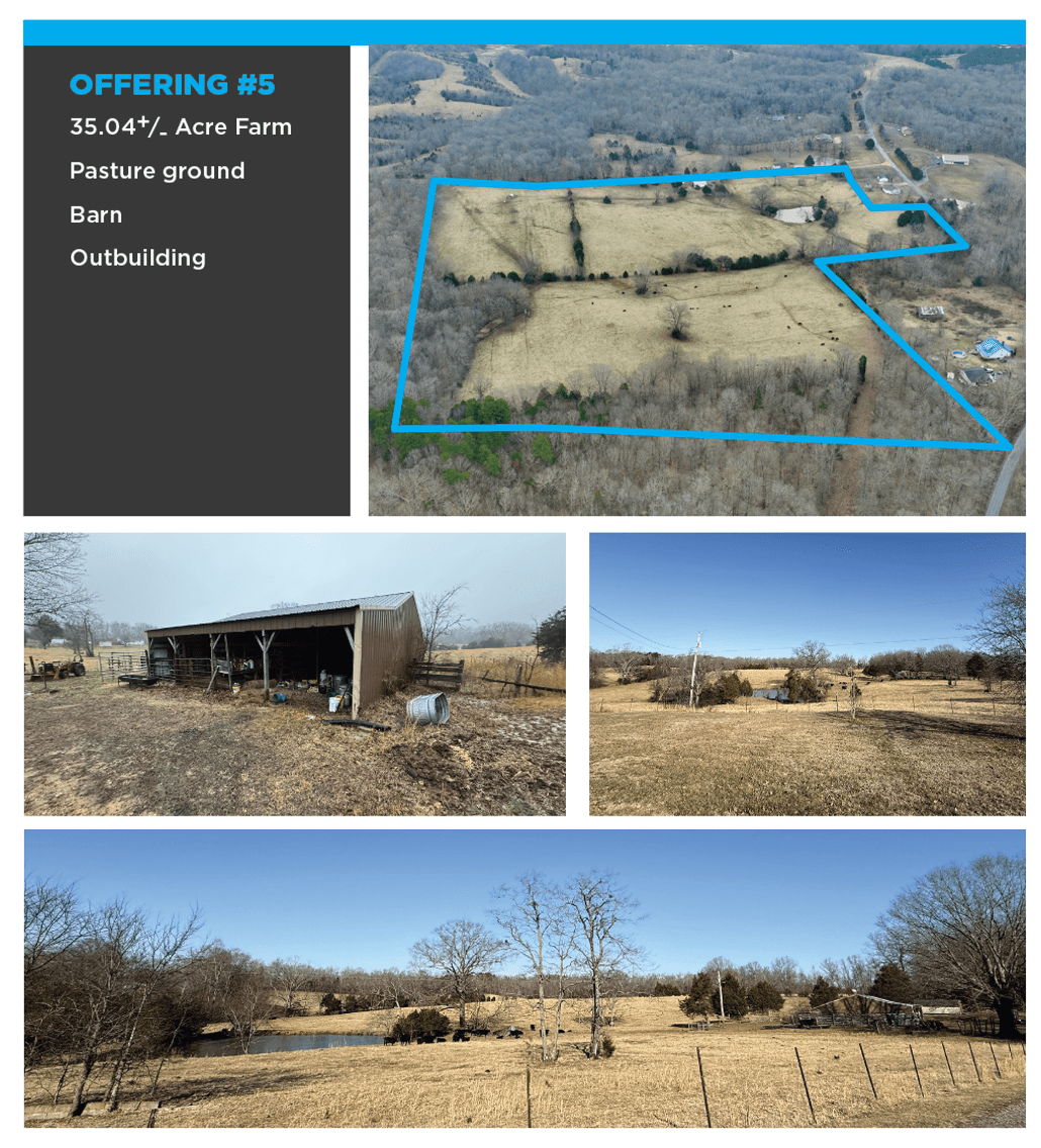 Image for FARM AUCTION: 960 & 970 Antioch Rd.