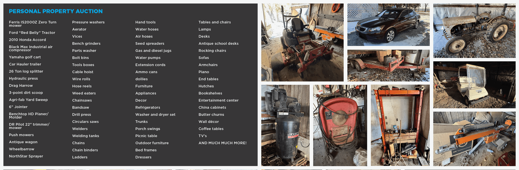 Image for Hobby Farm Auction