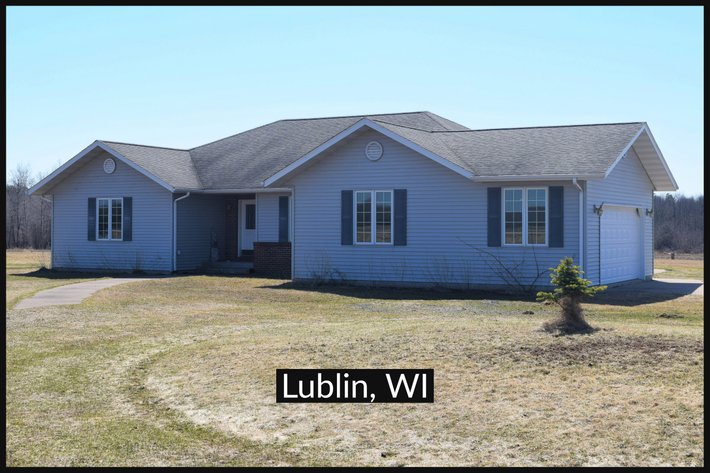 Image for 4 Bedroom, 2 Bath Country Home on 3± Acres with 48'x48' Shed, Taylor County - Lublin, WI