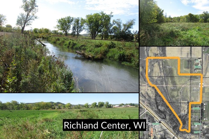 Image for 30.33± Acres Vacant Land, Frontage on Willow Creek, Partially Tillable and Pasture Land - Richland Center, WI