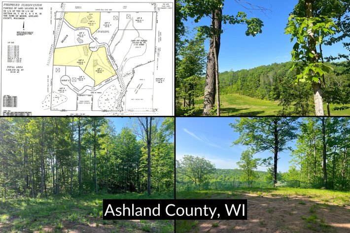 Image for 3 Wooded Vacant Lots Bordering Copper Falls State Park, Near Mellen - Ashland County, WI