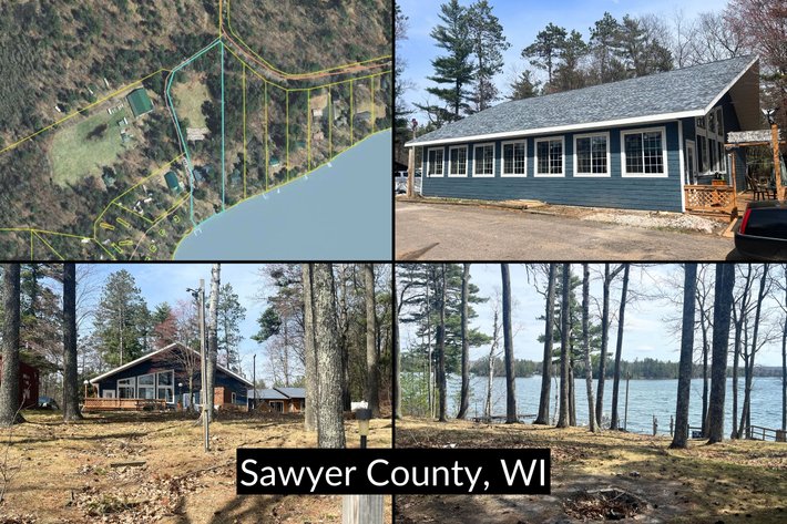 Image for Waterfront Newly Reconstructed Restaurant/Bar Space with Attached 2+ Bedroom, 2 Bath Living Quarters on Blueberry Lake near Couderay - Sawyer County, WI