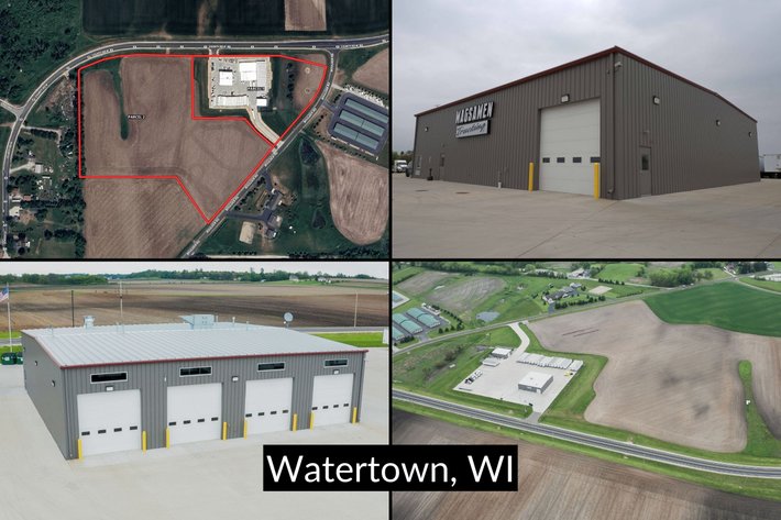 Image for 6000± Sq Ft Newly Built Commercial Property on 23± Acres, Offered in 2 Parcels, Dodge County - Watertown, WI
